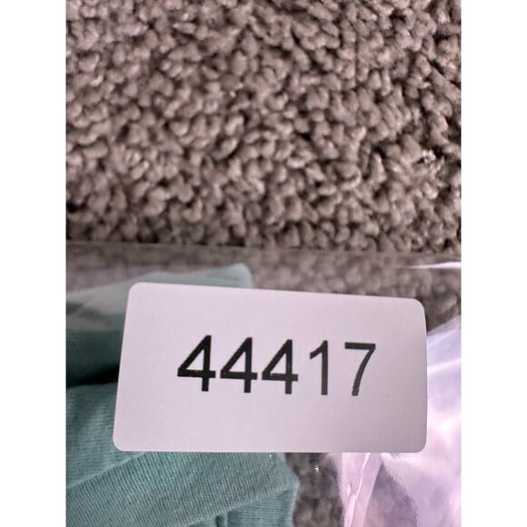 Quiksilver Shirt Womens Small Teal Black Mountain And Wave Short Sleeve READ - Picture 10 of 10